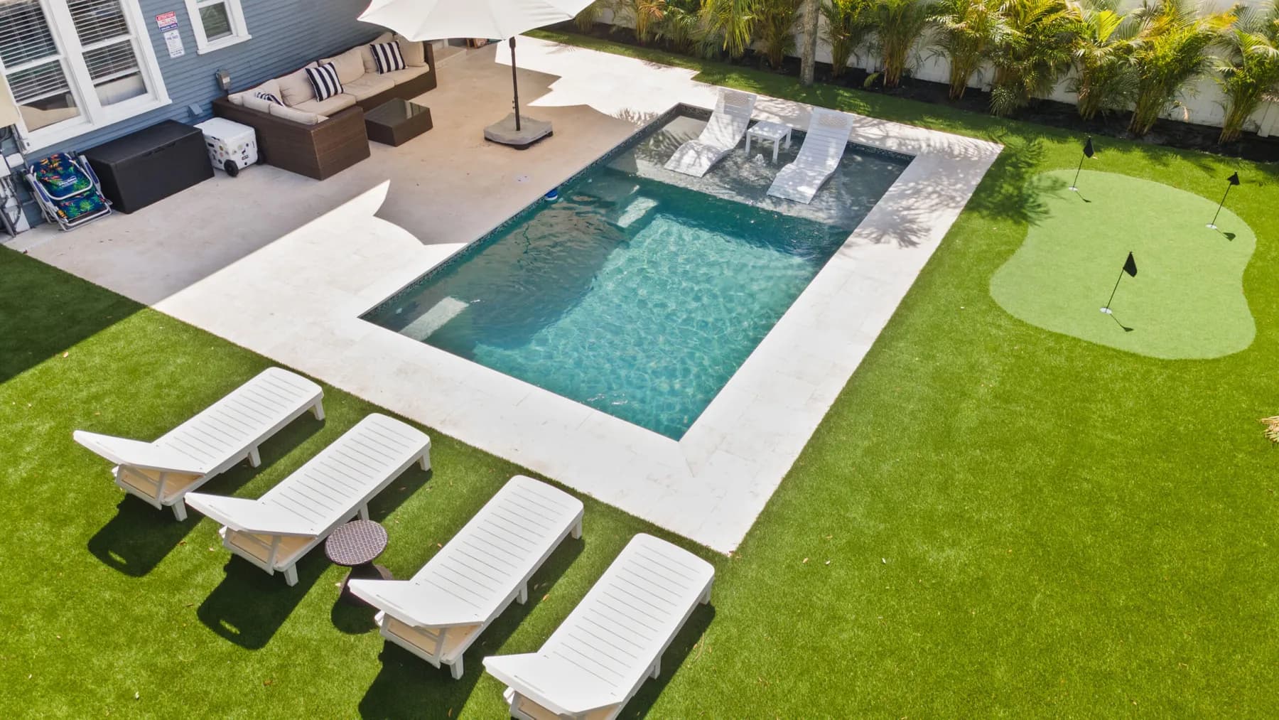 The Whole Backyard — LIV Pools project in Lutz