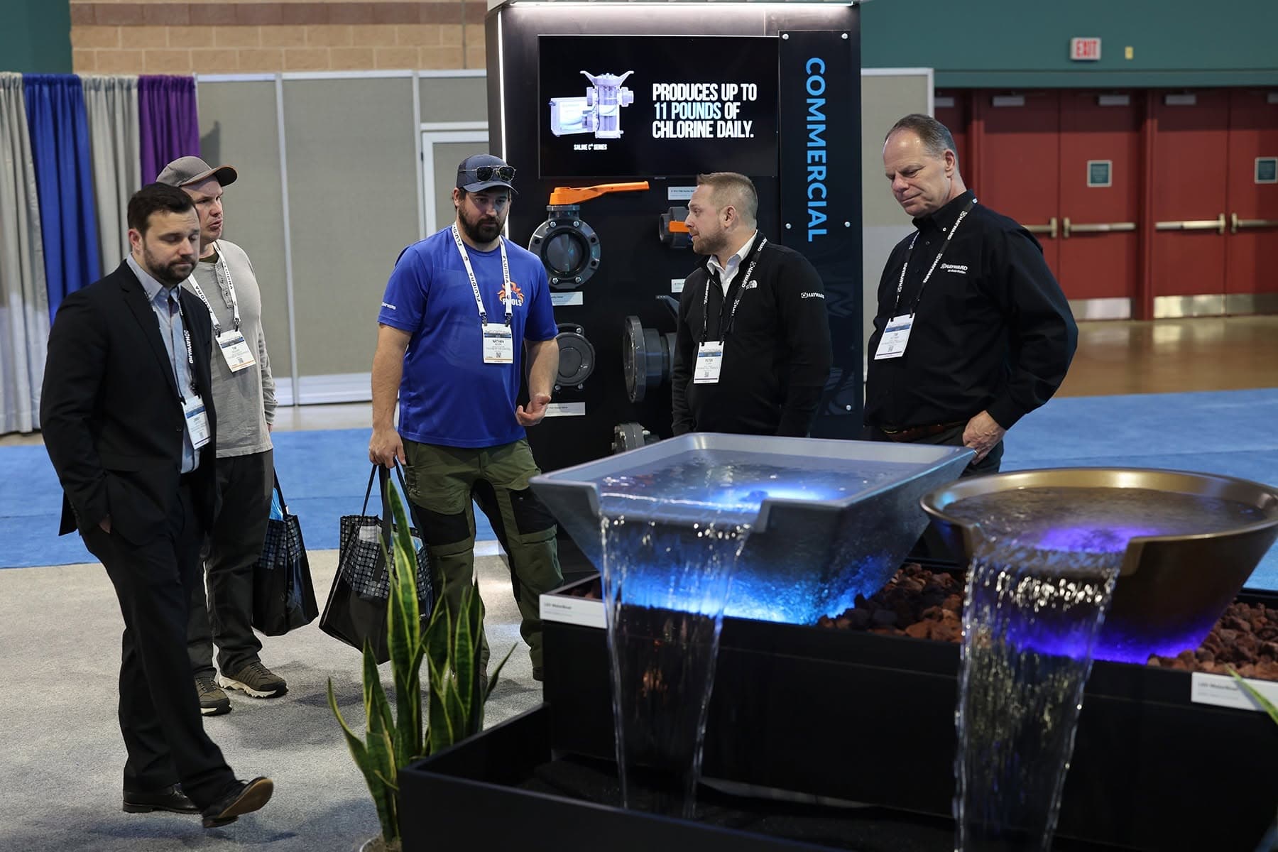 Water & fire features