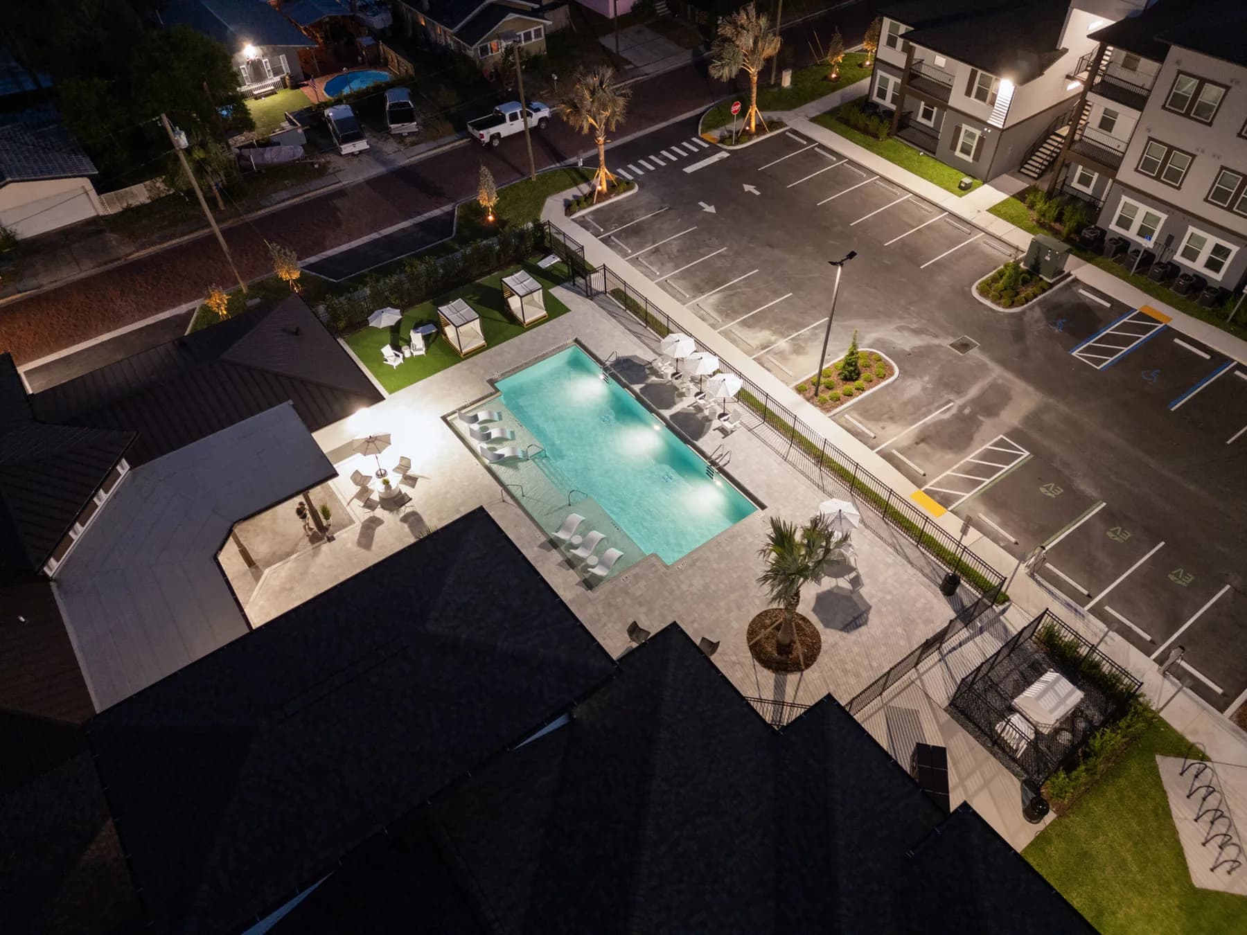 Lit for the Evening — LIV Pools project in St. Petersburg